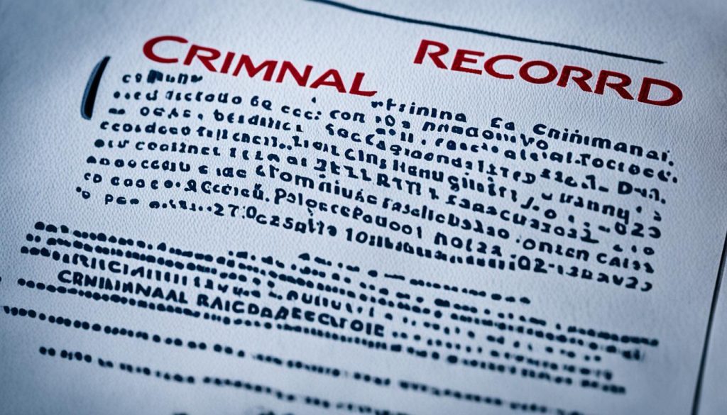 criminal record, legal consequences, background checks