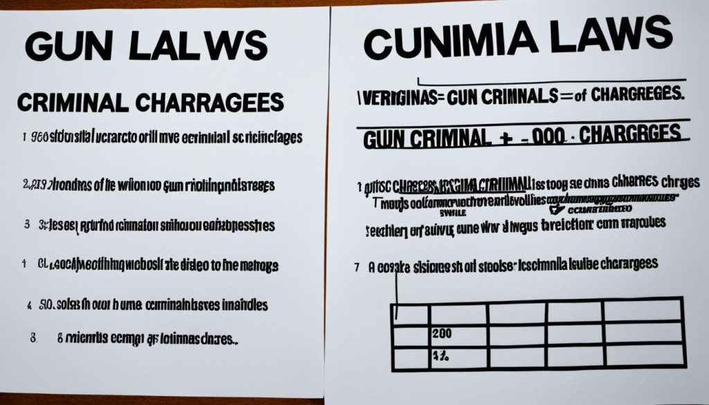 gun laws, criminal charges, legal impact