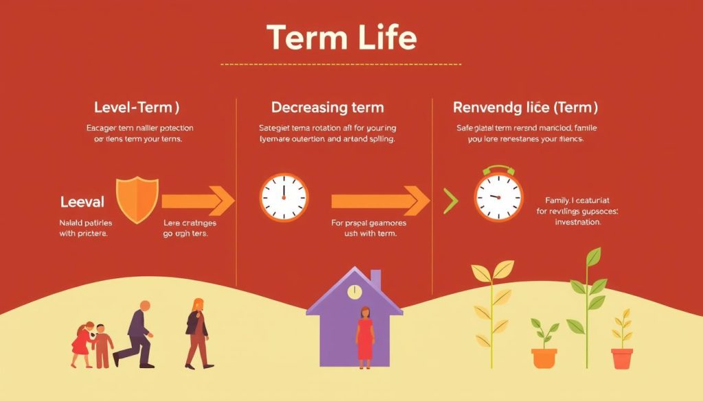 term life insurance policy types